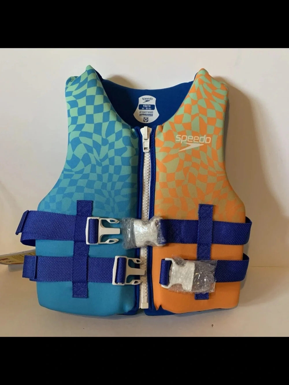 Z at. Speedo Boys PFD Life Jacket Vest Type III 50-90 lbs